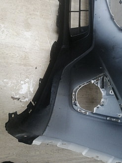 AA045756; Бампер передний; без паркт.; под омыват. (KD45-50031) для Mazda CX-5/БУ; Оригинал; Р1, Мелкий дефект; 