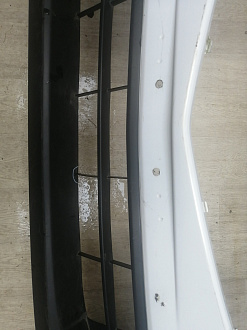 AA045757; Бампер передний; без паркт.; под омыват. (KD45-50031) для Mazda CX-5/БУ; Оригинал; Р1, Мелкий дефект; 