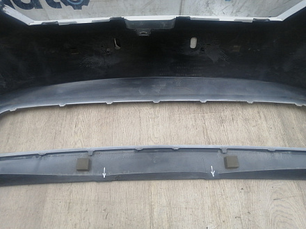 AA046047; Бампер передний; под паркт.; под омыват. (52119-48270) для Lexus RX III (2009 — 2012)/БУ; Оригинал; Р1, Мелкий дефект; 