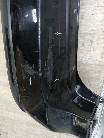 Фотография детали AA044827; Бампер задний; без паркт. (78811-09110) для SsangYong Kyron I рест. (2007-2014)/БУ; Оригинал; Р1, Мелкий дефект; . Фото номер 6