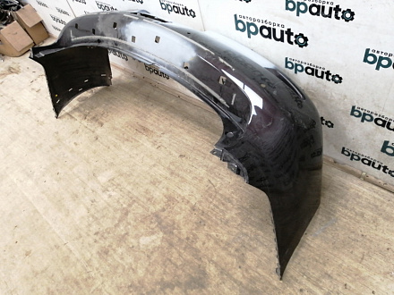 AA029960; Бампер задний, под накладку; под паркт. (85022-1LA0H) для Infiniti QX80 I рест. (2014-2017)/БУ; Оригинал; Р2, Удовлетворительное; 