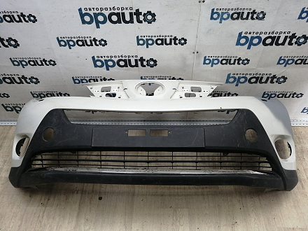 AA044525; Бампер передний; без паркт.; под омыват. (52119-4A904) для Toyota Rav4 40 (2013 — 2015)/БУ; Оригинал; Р1, Мелкий дефект; 