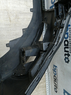 AA045632; Бампер передний, S-line; под паркт.; под омыват. (4G0 807 437 C) для Audi A6 C7/БУ; Оригинал; Р1, Мелкий дефект; 