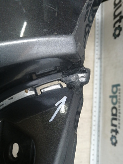 AA045252; Бампер передний; без паркт.; без омыват. ( BB5317C831) для Ford Explorer V (2011-2015)/БУ; Оригинал; Р1, Мелкий дефект; 