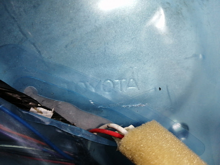 AA045294; Дверь задняя левая, под расширитель, Long (67004-42110) для Toyota Rav4/БУ; Оригинал; Р0, Хорошее; (070) Белый перламутр 3х. сл.