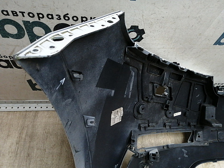 AA045880; Бампер передний; под паркт.; под омыват. (J8A2-17F003-AAW) для Land Rover Range Rover Velar L560 (2017 - 2023)/БУ; Оригинал; Р1, Мелкий дефект; 