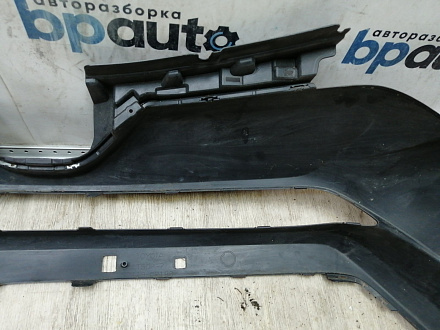 AA044795; Бампер передний; без паркт.; под омыват. (52119-0R180) для Toyota Rav4 40 рест. (2015 — 2019)/БУ; Оригинал; Р1, Мелкий дефект; 