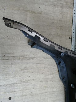 AA046226; Бампер задний; под паркт. (1T0807417K) для Volkswagen Touran II (2010-2015)/БУ; Оригинал; Р1, Мелкий дефект; 