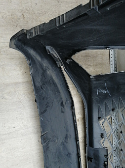 AA045334; Бампер передний; без паркт.; без омыват. (602002457АА) для EXEED LX I рест. 2 (2023-н.в.)/БУ; Оригинал; Р1, Мелкий дефект; 