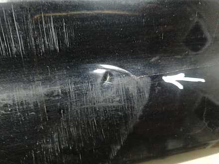 AA046257; Бампер задний; без паркт. (BS71-F17906-A) для Ford Mondeo Sedan IV рест. (2010- 2014)/БУ; Оригинал; Р1, Мелкий дефект; 