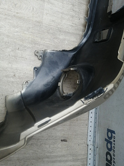 AA045780; Бампер передний; без паркт.; под омыват. (52119-42730) для Toyota Rav4 30 рест. V 2.4 (2009 - 2010)/БУ; Оригинал; Р1, Мелкий дефект; 