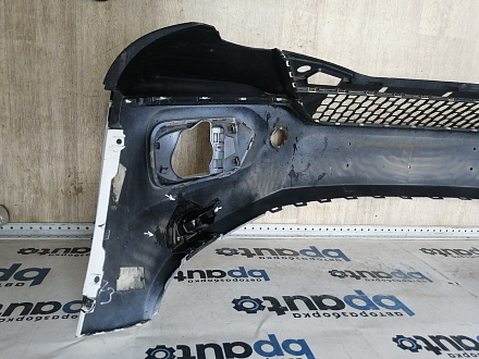 AA045686; Бампер передний, Track-Field; без паркт.; под омыват. (5N0807221T) для Volkswagen Tiguan I рест. (2011- 2016)/БУ; Оригинал; Р1, Мелкий дефект; 