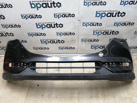 BA000214; Бампер передний; без паркт.; под омыват. (KB8A-50031) для Mazda CX-5 II (2017-2021)/БУ; Оригинал; Р1, Мелкий дефект; 
