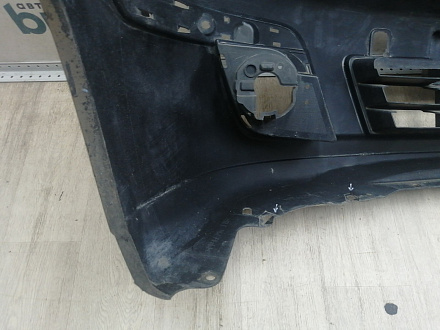 AA045992; Бампер передний; без паркт.; под омыват. (62022-EM00H) для Nissan Tiida/БУ; Оригинал; Р1, Мелкий дефект; 