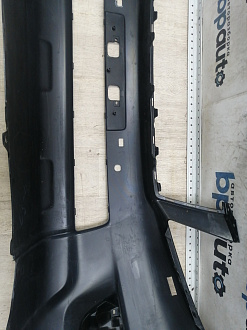 AA046186; Бампер передний; под паркт.; под омыват. (52119-60E01) для Toyota Land Cruiser Prado 150 (2010 — 2013)/БУ; Оригинал; Р1, Мелкий дефект; 