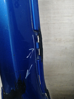 AA046025; Бампер передний; под паркт.; под омыват. (52119-78010) для Lexus NX (2014-2017)/БУ; Оригинал; Р2, Удовлетворительное; 