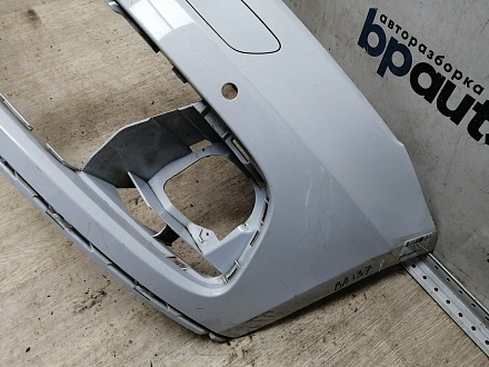 BA000137; Бампер передний; под паркт.; под омыват. (8R0 807 437 M) для Audi Q5 I рест. (2012-2017)/БУ; Оригинал; Р1, Мелкий дефект; 