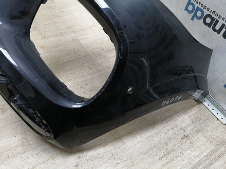 AA046096; Бампер передний; под паркт.; без омыват. (A1668851800) для Mercedes-Benz GLS-klasse I (X166) (2015-2019)/БУ; Оригинал; Р1, Мелкий дефект; 