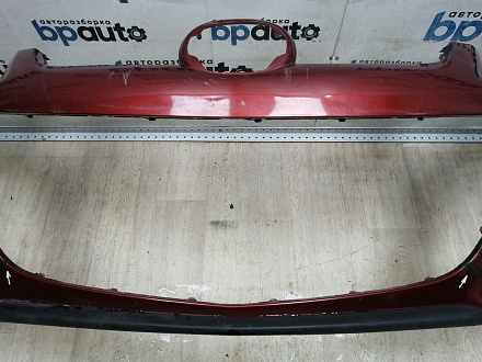 AA045764; Бампер передний; без паркт.; под омыват. (EH44-50031) для Mazda CX-7 I рест. (2009-2012)/БУ; Оригинал; Р1, Мелкий дефект; 