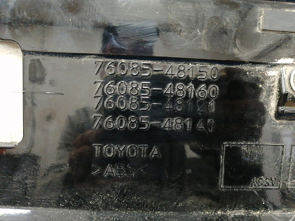 Спойлер крышки багажника Лексус RX III рест. 2012 — 2015, б/у, фото 9