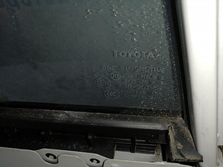 AA045120; Дверь задняя правая, под расширитель, Long (67003-42110) для Toyota Rav4/БУ; Оригинал; Р0, Хорошее; (070) Белый перламутр 3х. сл.