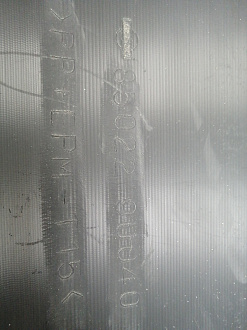 AA046077; Бампер задний; без паркт. (85022 9U040) для Nissan Note/БУ; Оригинал; Р1, Мелкий дефект; 