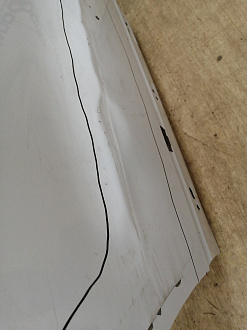 AA037974; Дверь задняя правая (8U0833052) для Audi Q3/БУ; Оригинал; Р3, Под восстановление; 