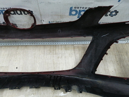 AA045764; Бампер передний; без паркт.; под омыват. (EH44-50031) для Mazda CX-7 I рест. (2009-2012)/БУ; Оригинал; Р1, Мелкий дефект; 