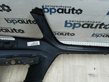 AA045762; Бампер передний, AMG; под паркт.; под омыват. (A1668856425) для Mercedes-Benz GL-klasse II (X166) (2012-2016)/БУ; Оригинал; Р1, Мелкий дефект; 