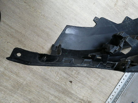 BA000172; Бампер передний; под паркт.; под омыват. (4G0 807 437) для Audi A6 C7/БУ; Оригинал; Р1, Мелкий дефект; 