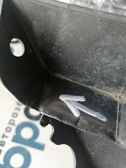 AA045642; Бампер передний, S-line; под паркт.; под омыват. (4G8 807 437 F) для Audi A7 I Sportback (2010-2014)/БУ; Оригинал; Р1, Мелкий дефект; 