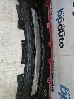 AA044990; Бампер передний; под паркт.; под омыват. (95122388) для Opel Mokka (2012 - 2015)/БУ; Оригинал; Р1, Мелкий дефект; 