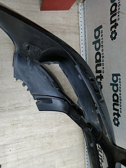 AA046104; Бампер передний, AMG; под паркт.; под омыват. (A1668803140) для Mercedes-Benz M-klasse III (W166) (2011-2015)/БУ; Оригинал; Р1, Мелкий дефект; 