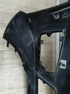 BA000055; Бампер передний, AMG; под паркт.; под омыват. (A2048807847) для Mercedes-Benz C-klasse III рест. (W204) (2011-2015)/БУ; Оригинал; Р1, Мелкий дефект; 