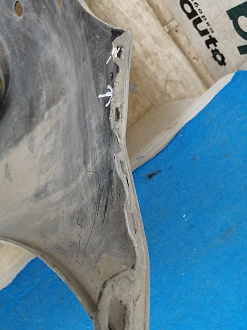 AA030291; Бампер передний; под паркт.; под омыват. (62022-1ME0H) для Infiniti/БУ; Оригинал; Р2, Удовлетворительное; 