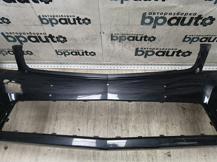 BA000058; Бампер передний, AMG; под паркт.; под омыват. (A2048807847) для Mercedes-Benz C-klasse III рест. (W204) (2011-2015)/БУ; Оригинал; Р1, Мелкий дефект; 