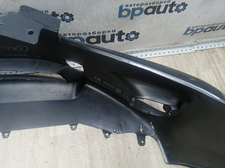 AA046007; Бампер передний; без паркт.; под омыват. (52119-42992) для Toyota Rav4 35 (2010 — 2013)/БУ; Оригинал; Р1, Мелкий дефект; 