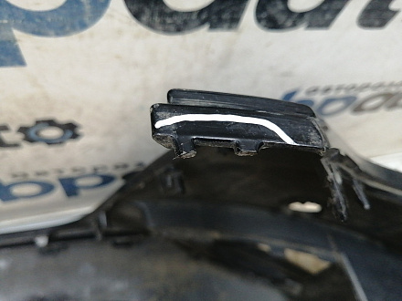 AA045593; Бампер передний; без паркт.; под омыват. (8K0 807 437 AC) для Audi A4 B8/БУ; Оригинал; Р1, Мелкий дефект; 