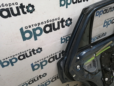 AA045165; Дверь задняя левая (KD53-73010) для Mazda CX-5/БУ; Оригинал; Р1, Мелкий дефект; (42B) Синий