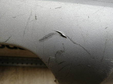 AA046300; Юбка заднего бампера; под паркт. (51127303803) для BMW Х1 I (E84) рест. (2012-2015)/БУ; Оригинал; Р1, Мелкий дефект; 