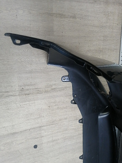 AA046006; Бампер передний; без паркт.; под омыват. (52119-42992) для Toyota Rav4 35 (2010 — 2013)/БУ; Оригинал; Р1, Мелкий дефект; 