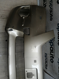 AA046015; Бампер передний; без паркт.; под омыват. (52119-42992) для Toyota Rav4 35 (2010 — 2013)/БУ; Оригинал; Р1, Мелкий дефект; 