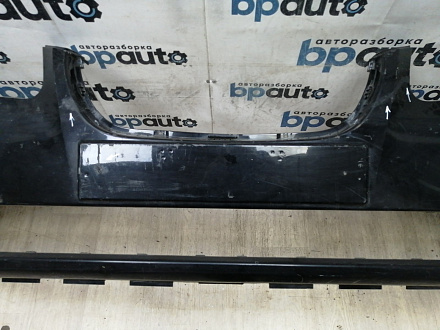 AA044988; Бампер передний; без паркт.; без омыват. (86511-2H000) для Hyundai Elantra IV (HD) (2006-2011)/БУ; Оригинал; Р1, Мелкий дефект; 