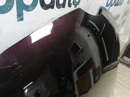 AA045200; Капот (EGY15231XD) для Mazda CX-7/БУ; Оригинал; Р1, Мелкий дефект; (28W) Темно-красный перламутр (Бордовый)