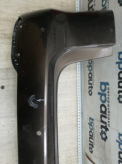 AA046225; Бампер задний; под паркт. (1T0807417K) для Volkswagen Touran II (2010-2015)/БУ; Оригинал; Р1, Мелкий дефект; 