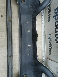 AA046047; Бампер передний; под паркт.; под омыват. (52119-48270) для Lexus RX III (2009 — 2012)/БУ; Оригинал; Р1, Мелкий дефект; 