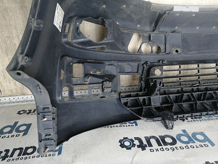 AA045717; Бампер передний; без паркт.; без омыват. (7E0807221) для Volkswagen/БУ; Оригинал; Р1, Мелкий дефект; 