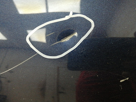 AA024945; Капот (3AA823031) для Volkswagen Passat/БУ; Оригинал; Р2, Удовлетворительное; 