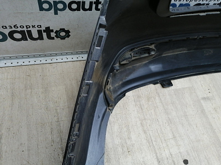 AA046110; Бампер задний; без паркт. (86611-4Y000) для Kia Rio III Sedan (2011- 2015)/БУ; Оригинал; Р1, Мелкий дефект; 