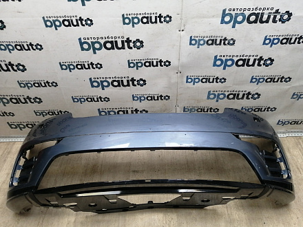 AA045881; Бампер передний; под паркт.; под омыват. (J8A2-17F003-GAW) для Land Rover Range Rover Velar L560 (2017 - 2023)/БУ; Оригинал; Р1, Мелкий дефект; 